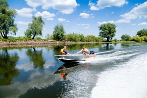 Алюминиевая лодка Wellboat-37 стандарт