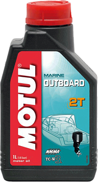 Масло для лодочного мотора Motul Outboard 2T 1 л