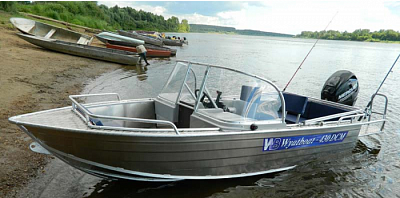 Алюминиевый катер Wyatboat-430 DCM