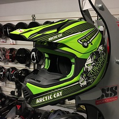 Кроссовый снегоходный шлем Arctic cat