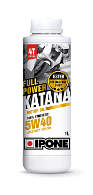 Мотомасло IPONE 4Т Full Power Katana 5W40