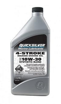 Масло Quicksilver 10w30 1l синтетика