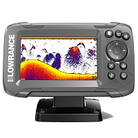 ЭХОЛОТ LOWRANCE HOOK2-4X С ДАТЧИКОМ BULLET SKIMMER