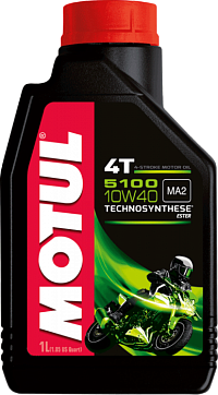 Полусинтетическое масло motul 5100 10w40